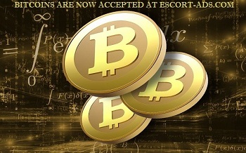 Bitcoins are now accepted at escort-ads.com