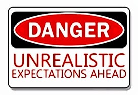 When Men Have Unrealistic Expectations....