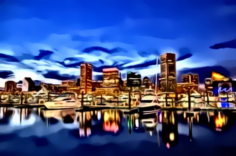 Baltimore nightlife and adult entertainment scene.