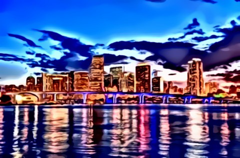 Sexy Miami escorts spring break vibes.