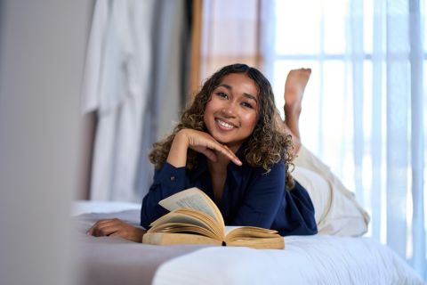 Beautiful escort studying to boost her income.