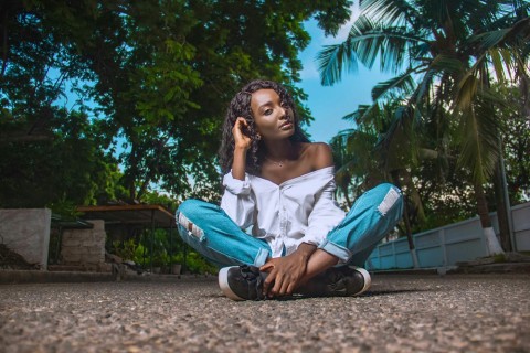 Antisocial escort preparing mentally before a booking