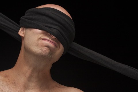 Client experiencing extreme sensory deprivation with escort