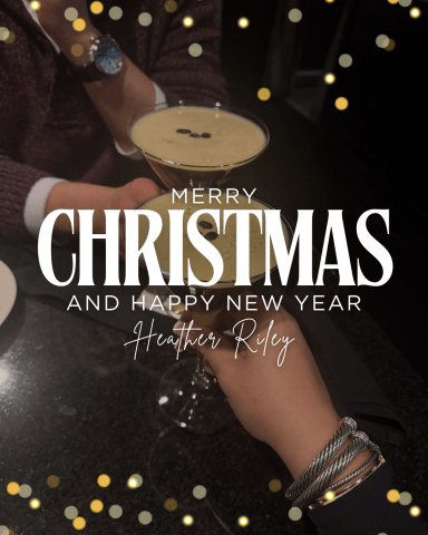 Spend the Holidays with Heather Riley! 🎄