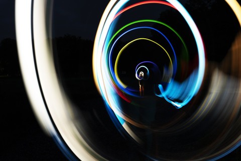 Hidden camera recording private escort encounter