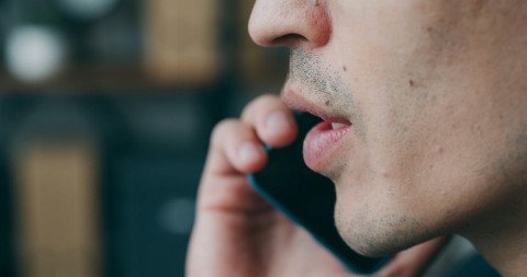 Impulsive escort client deciding quickly on mobile