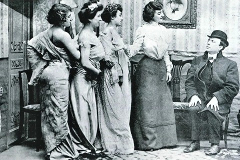 Sex workers in early American town