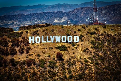 A Hollywood film set with explicit nude scene being filmed.