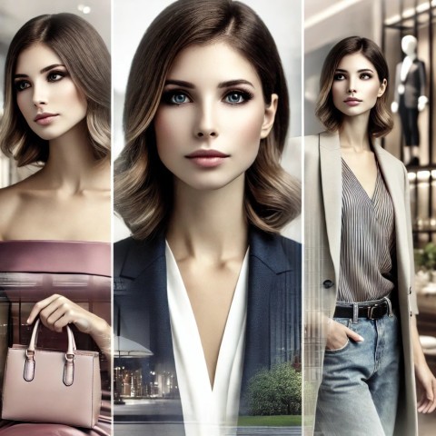 Stylish escort dressed elegantly for an event.