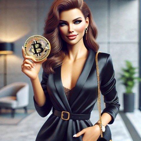 Escort using cryptocurrency for secure payment.