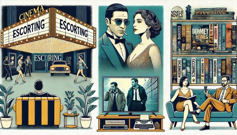 Escorts portrayed in movies and TV.