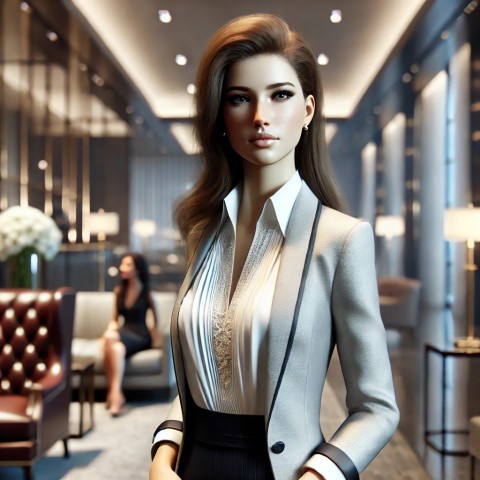 Elegant Orlando escorts at a high-profile event.