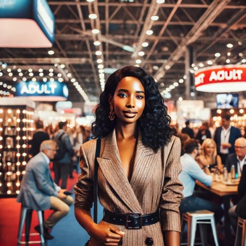 Escorts networking at an industry event