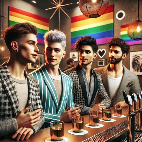 LGBTQ+ escort providing inclusive companionship.