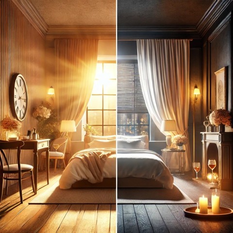Sunrise and sunset evoke sexual desire.