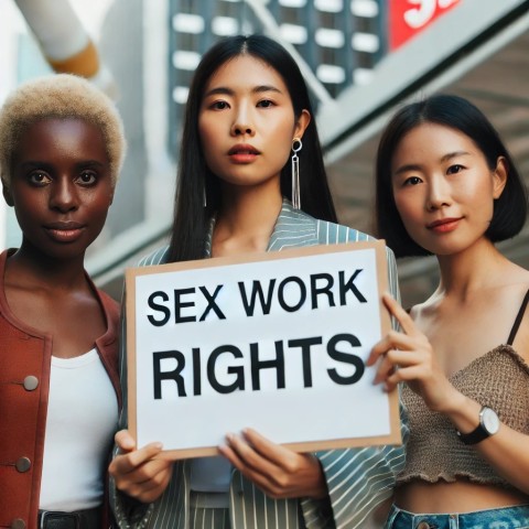 Escort activist of color speaking out