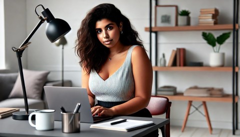 Escort updating professional website profile