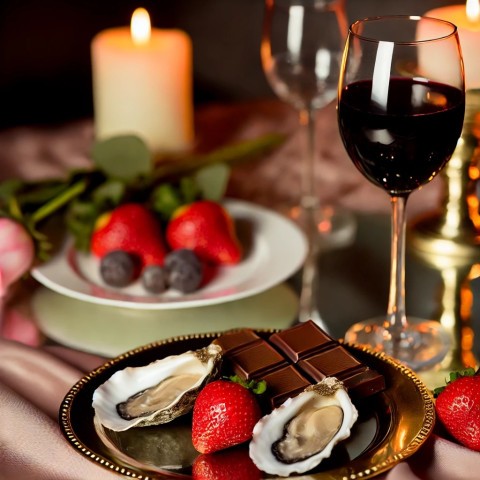 Escort using aphrodisiacs for ambiance.