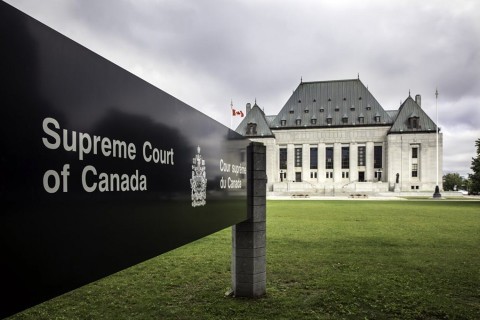 Supreme Court of Canada building symbolizing legal ruling on sex work laws.