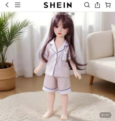 Shein apologizes after France child-like sex doll scandal