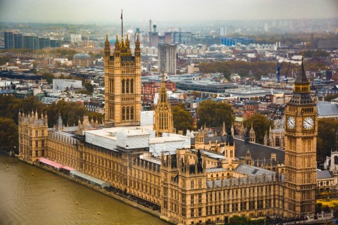 UK parliament building where porn ban law was passed