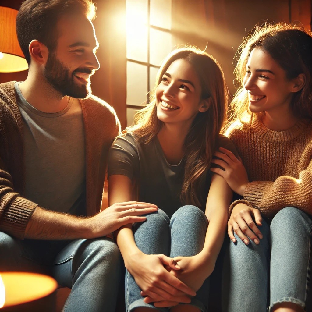 Threesome insights on trust, communication, empowerment