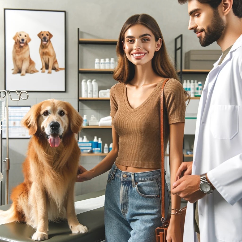 Vet visit leads to unexpected connection.