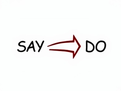Building respect through honest commitments.