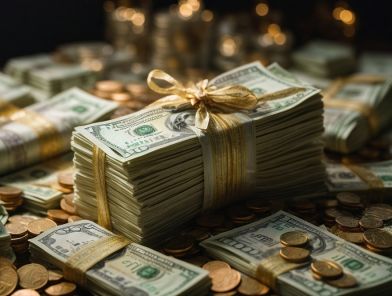 Rich sex workers with money and luxury lifestyle