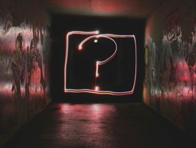 Woman asking herself questions before becoming an escort