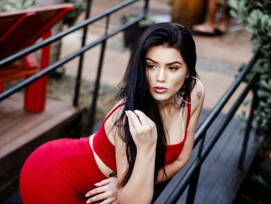 Bookable pornstar escort profile displayed online