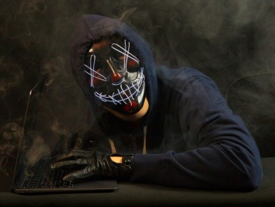 Hacker breaking into escort worker's online account