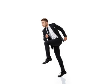 Man fleeing after bad escort encounter.