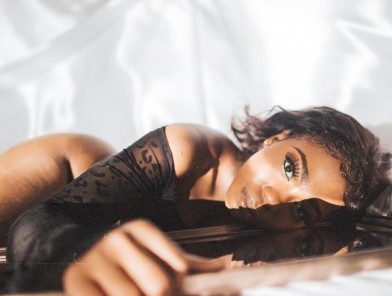 Nymphomaniac woman experiencing intense desire