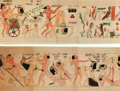 Ancient Egypt sexuality and intimacy scene