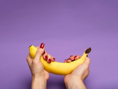 A masterful hand performing a sensual handjob.