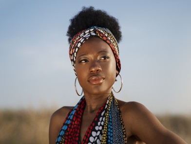 Kenyan woman representing sex Russian roulette