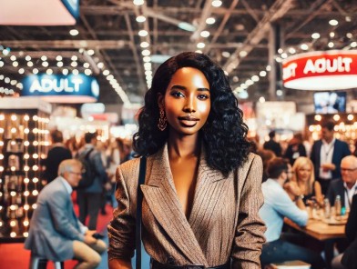 Escorts networking at an industry event