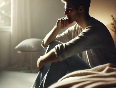 Emotional stress affecting sexual intimacy.