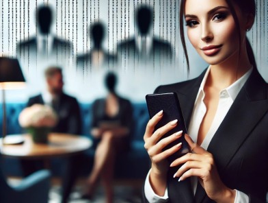 Escort ensuring privacy and anonymity online