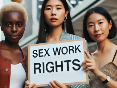 Escort activist of color speaking out