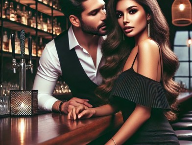 A teacher and student in an intimate setting.