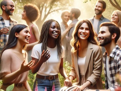 Diverse individuals representing gender identity spectrum.