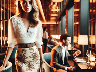 Elegant younger escorts exuding energy and charm.