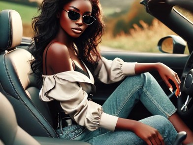 Women choosing various car types based on lifestyle