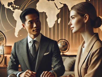 Escort respecting cultural differences with clients.