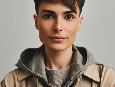 Non-binary sex workers promoting inclusivity.