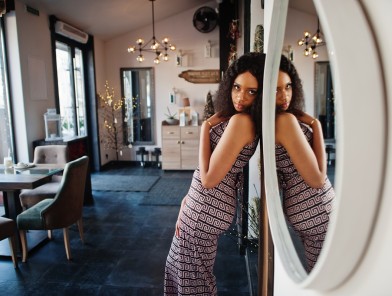 Escort seduction creating calm connection