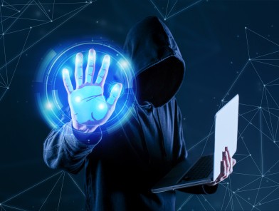 Phishing alert with fake website