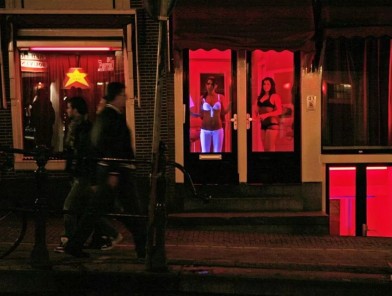 Red light windows in the Netherlands are steadily disappearing as cities close brothels and shift the sex industry online.